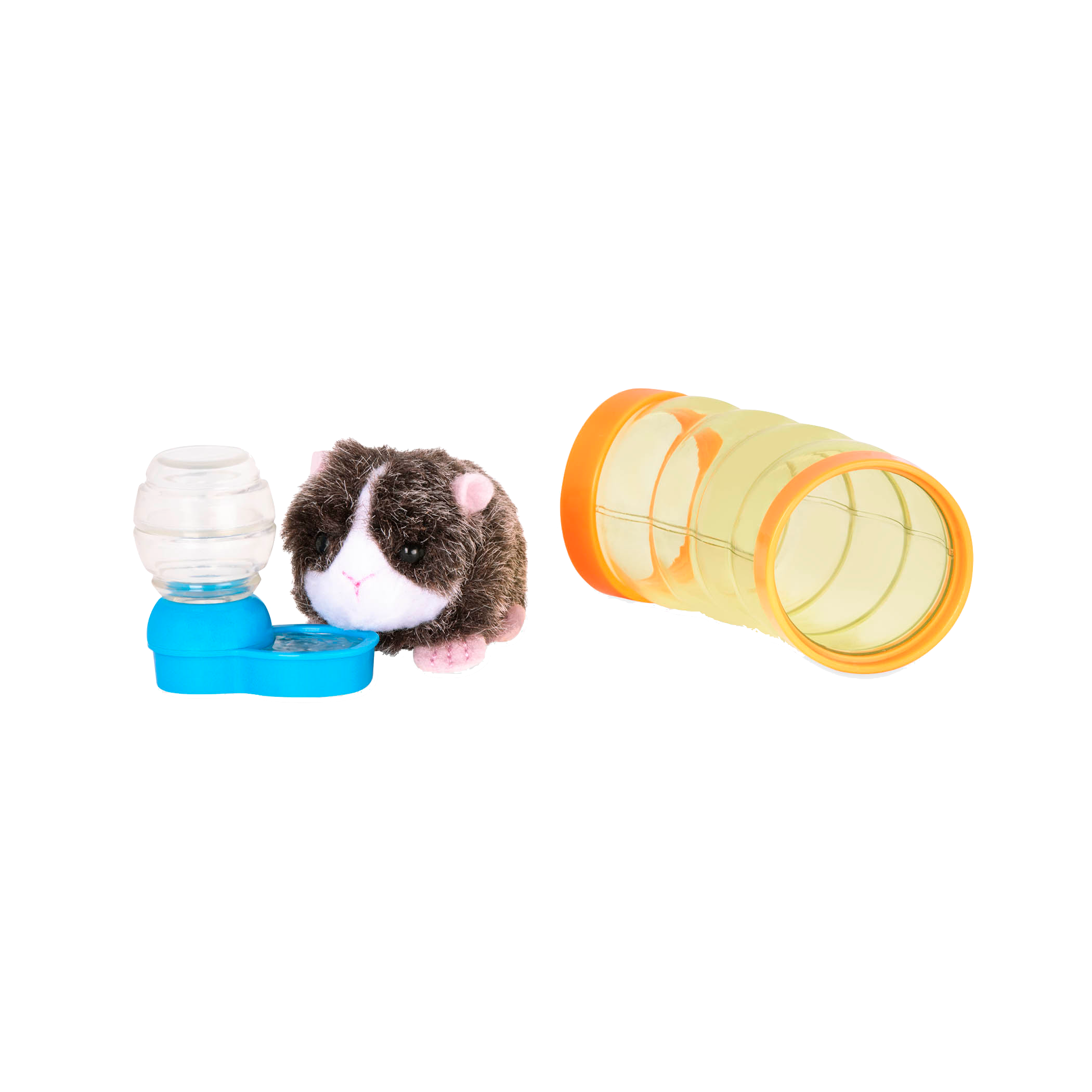 Guinea pig plushie playset