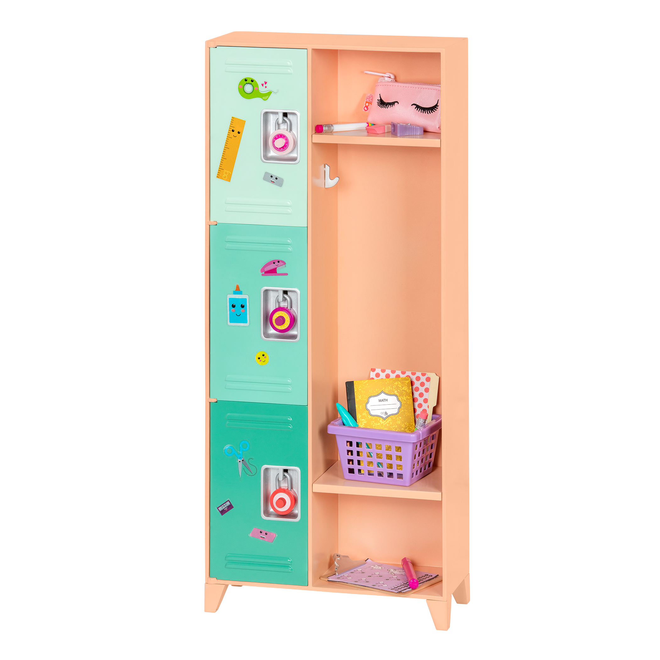 School locker playset