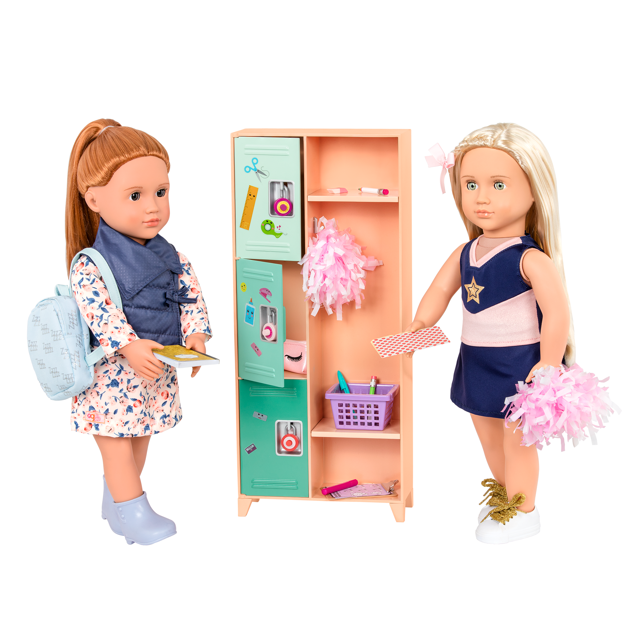 School locker playset