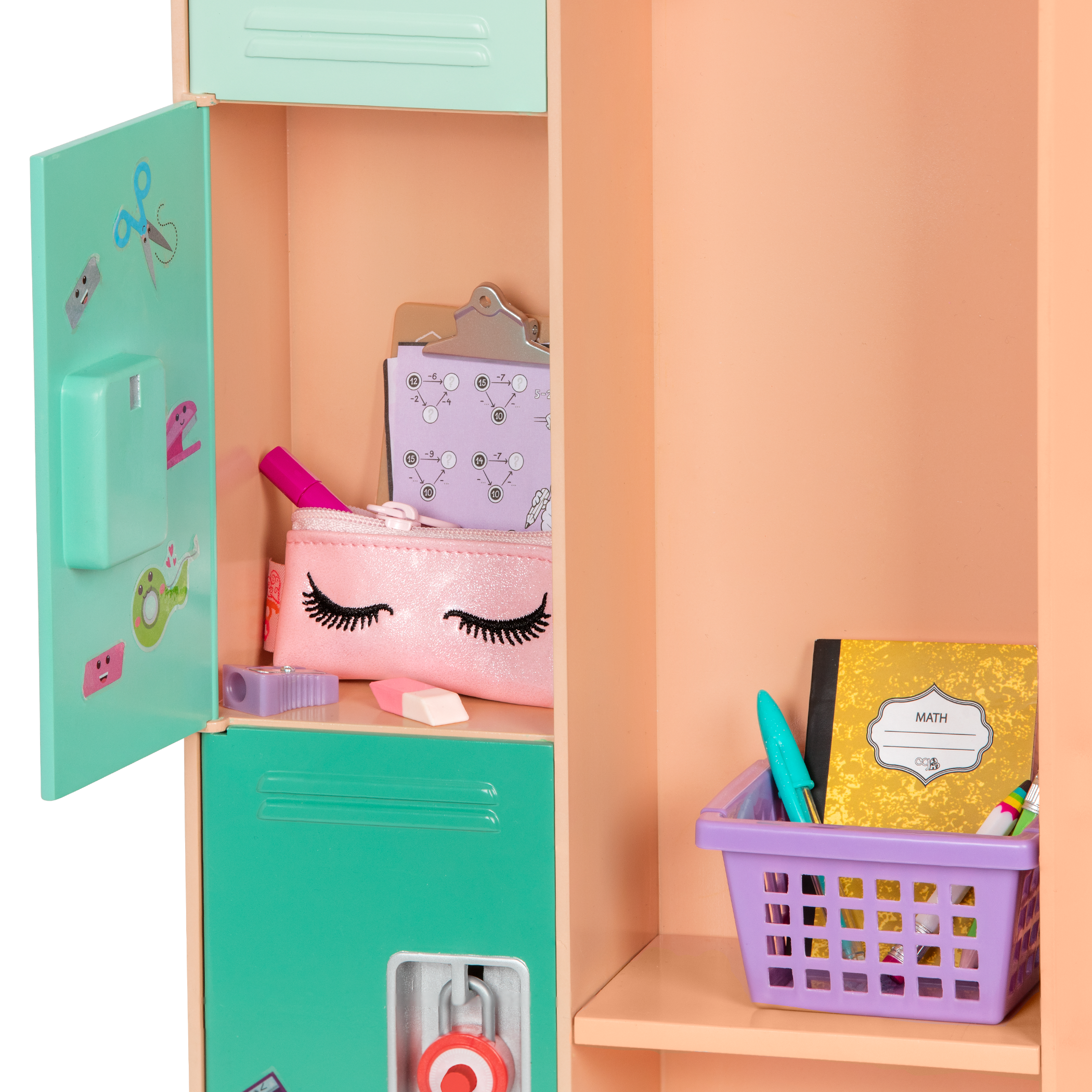 School locker playset