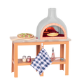 Pizza wood oven playset