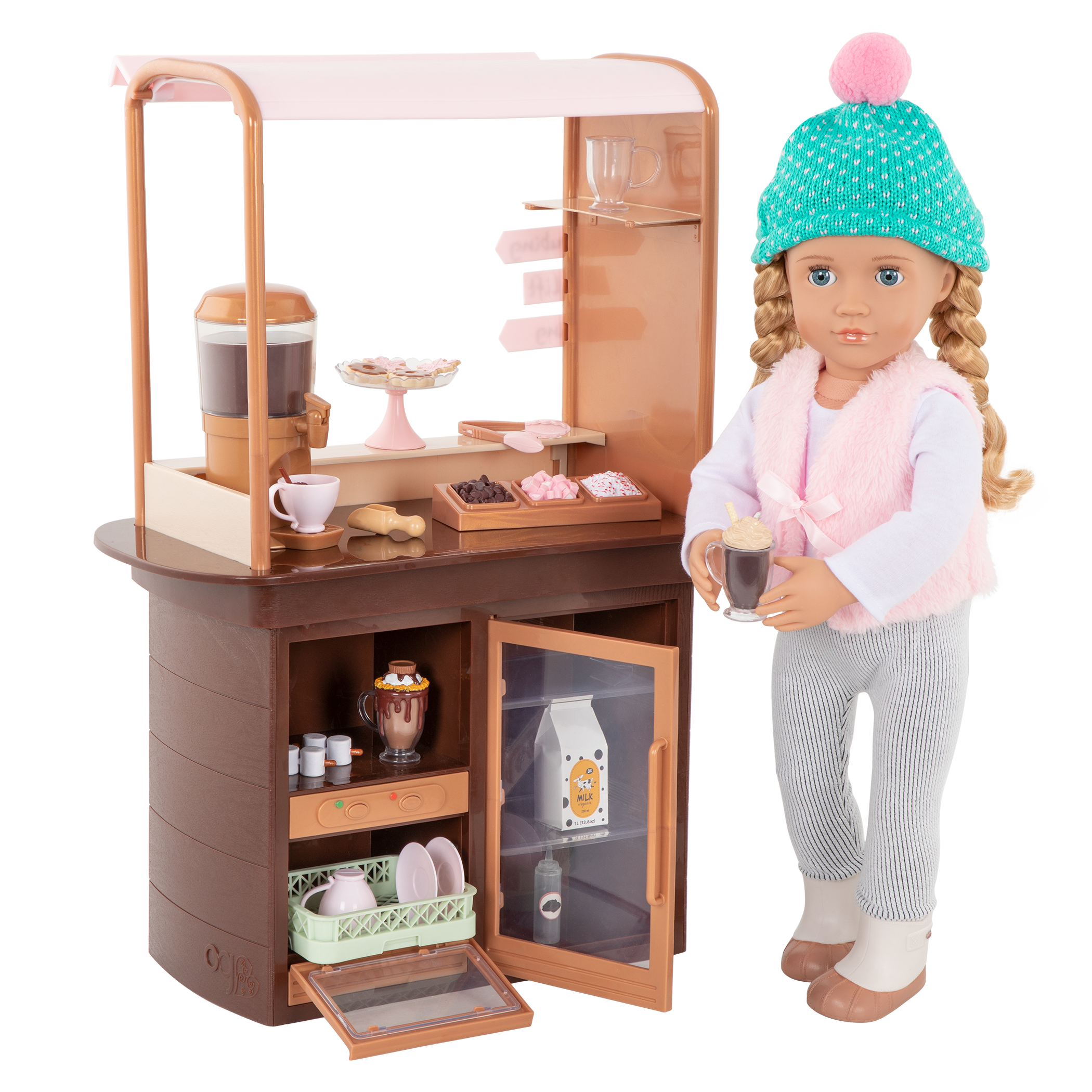 Hot chocolate stand playset