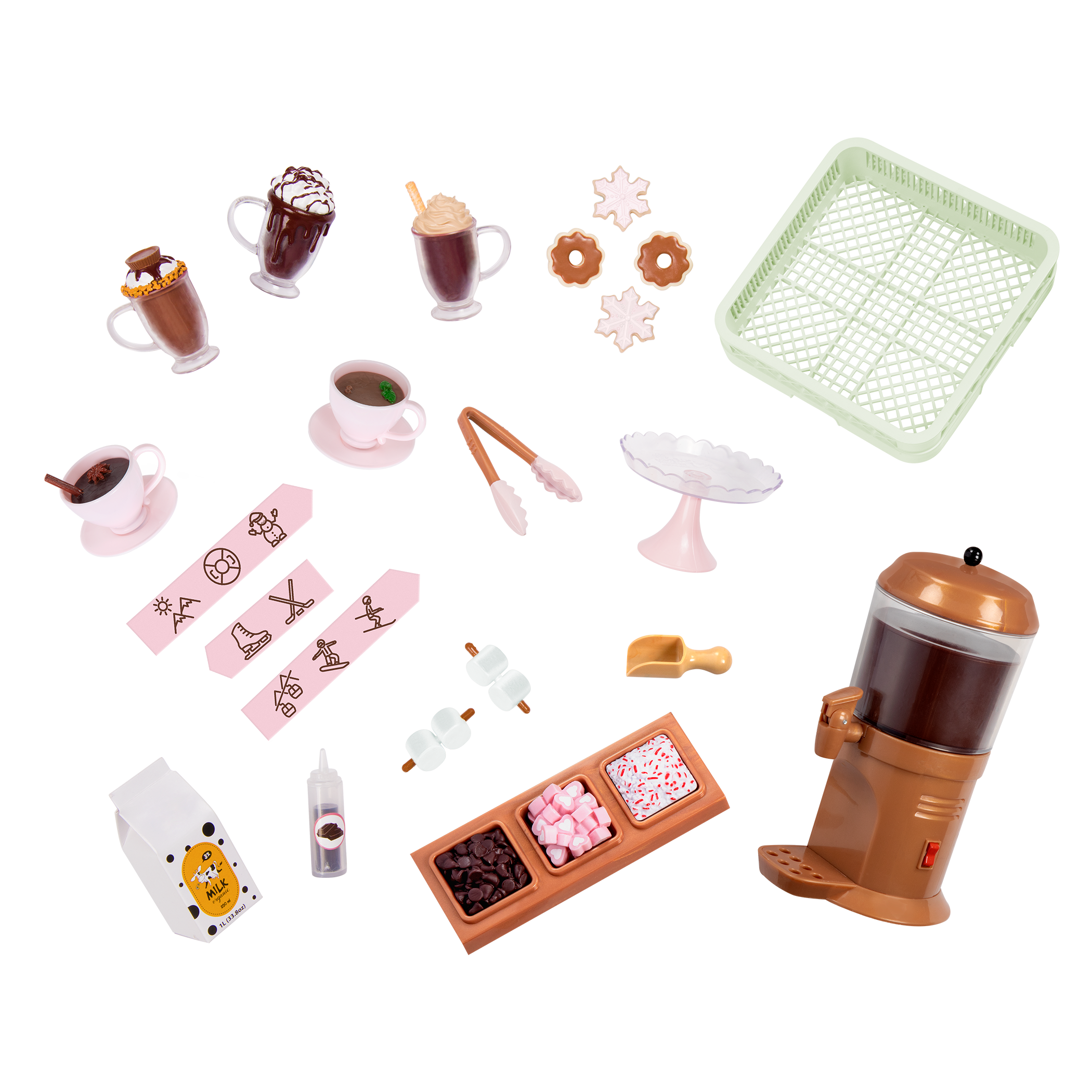 Hot chocolate stand playset