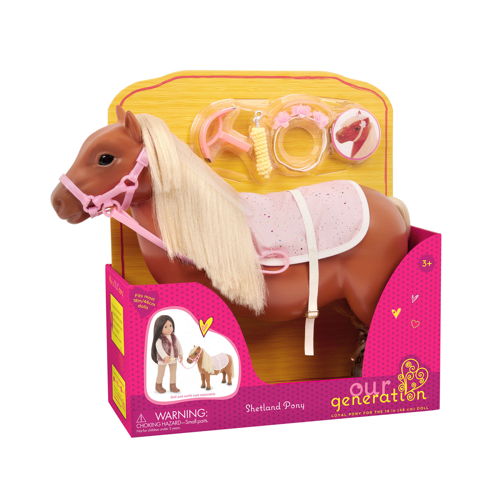 Our Generation Shetland Pony for 18-inch Dolls