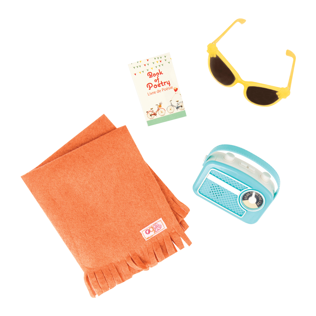 18-inch Doll Picnic Set with Musical Radio