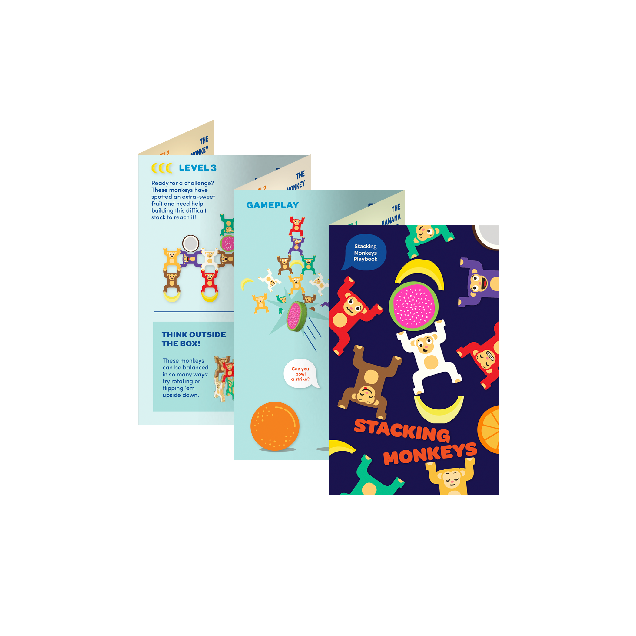 Battat - Wooden Stacking Monkeys