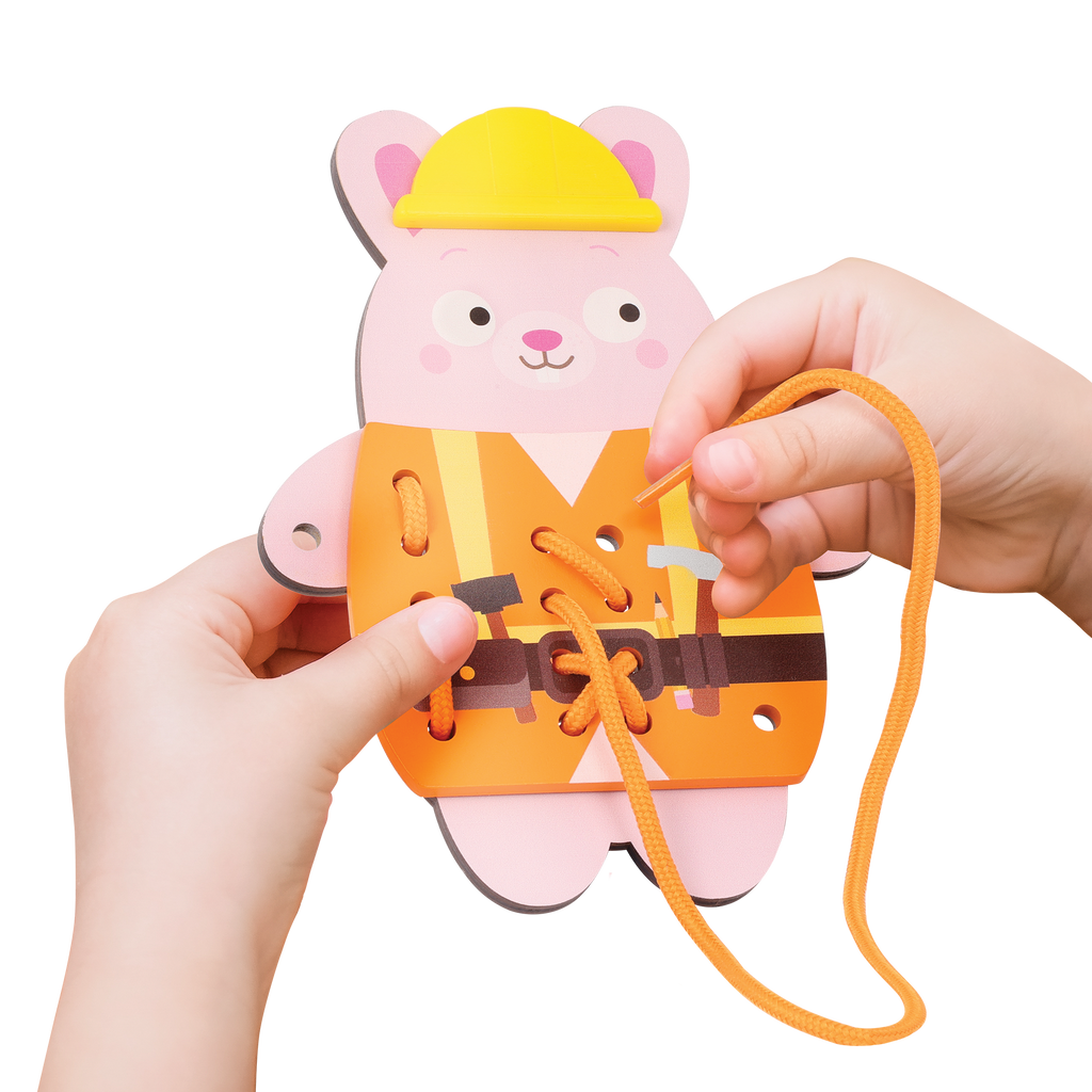 Battat - Lace Up & Learn Animals