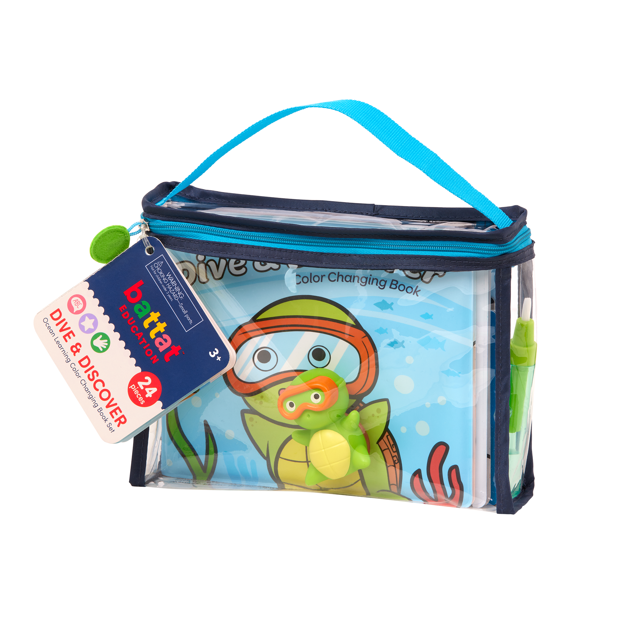 Battat - Ocean Learning Colour Changing Book Set