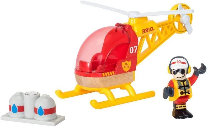 BRIO - Firefighter Helicopter 3 pieces