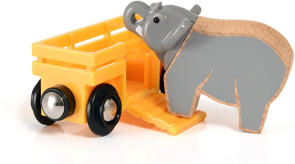 BRIO - Elephant and Wagon 2 pieces