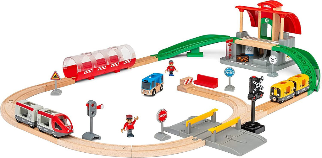 BRIO - Central Station Set 37 pieces