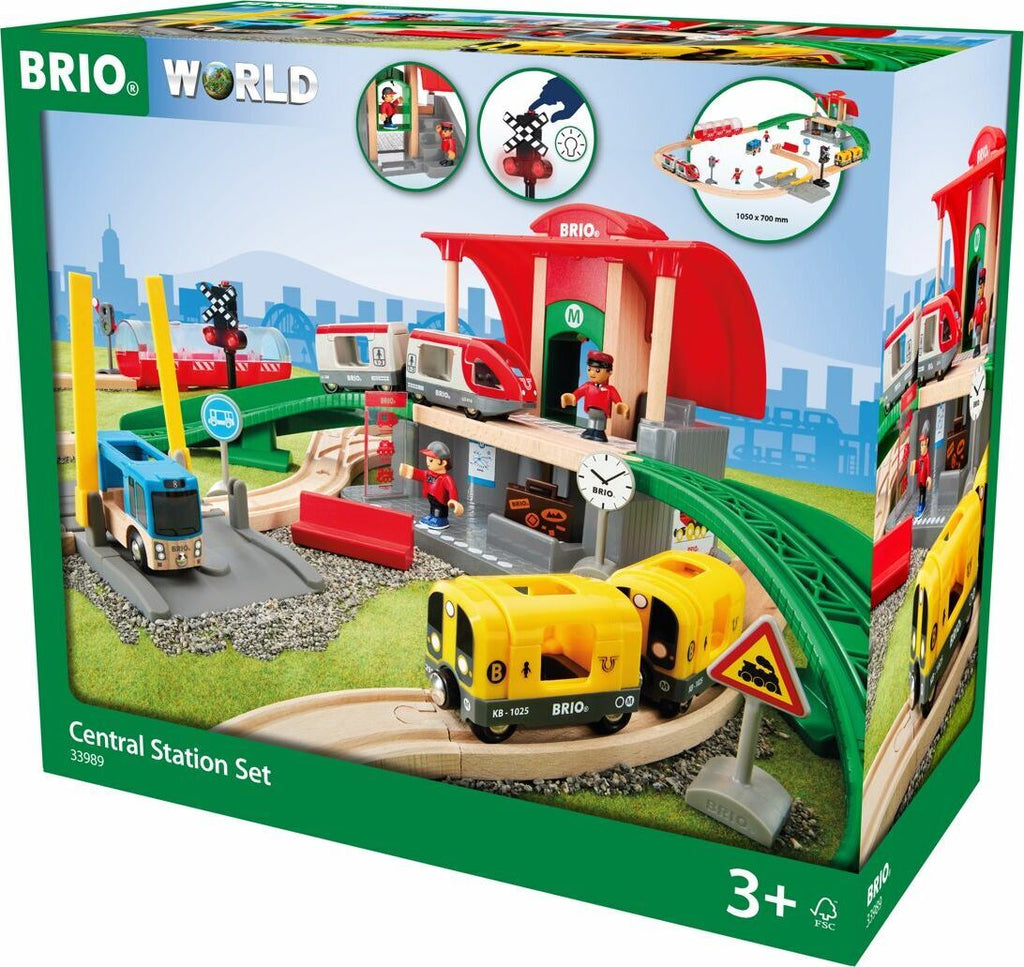 BRIO - Central Station Set 37 pieces