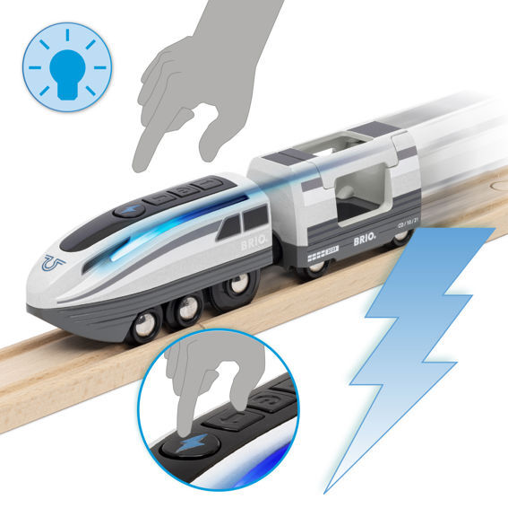 BRIO - Turbo Train 3 pieces