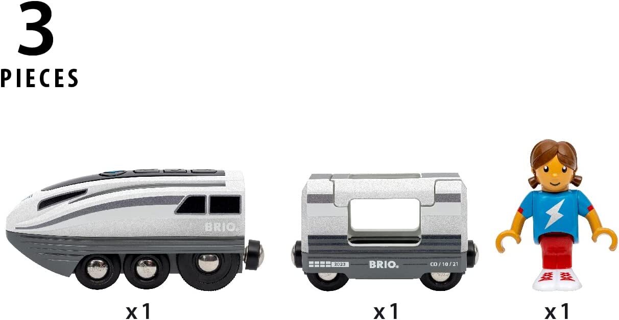 BRIO - Turbo Train 3 pieces