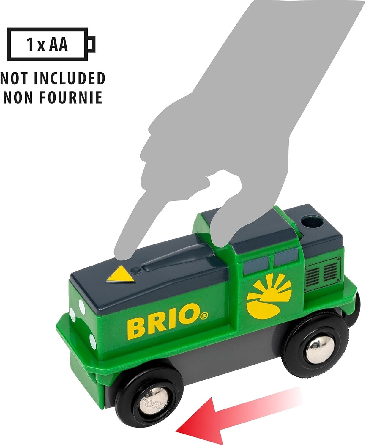 BRIO - Farm Battery Train 4 pieces
