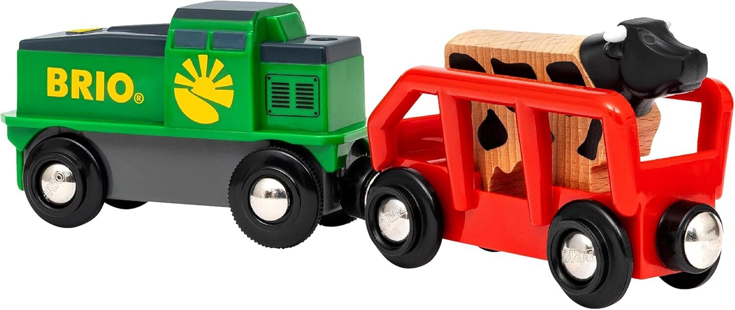 BRIO - Farm Battery Train 4 pieces