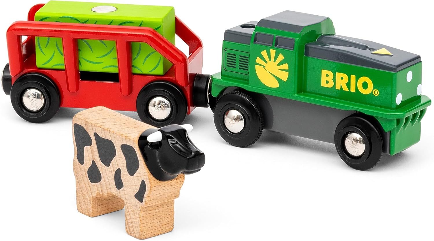 BRIO - Farm Battery Train 4 pieces