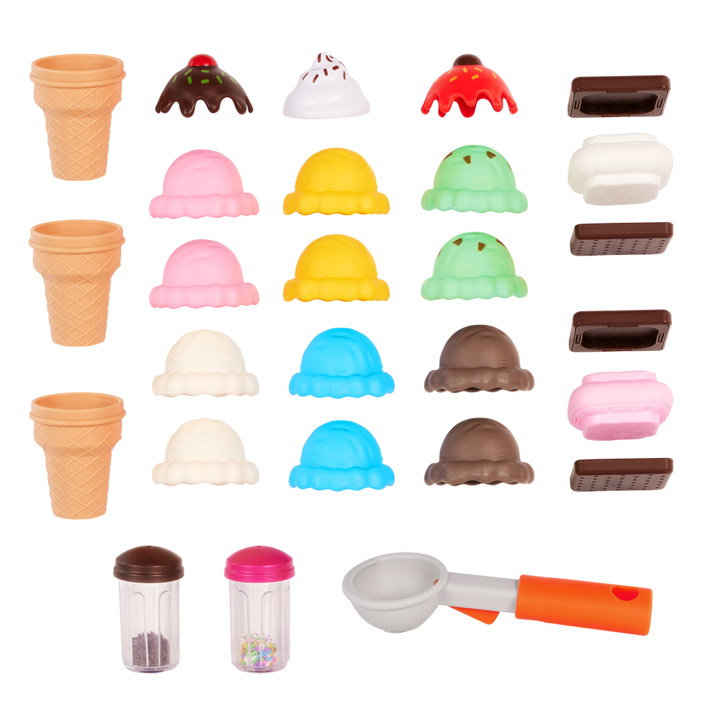 Battat - Sweet Sprinkles Ice Cream Playset
