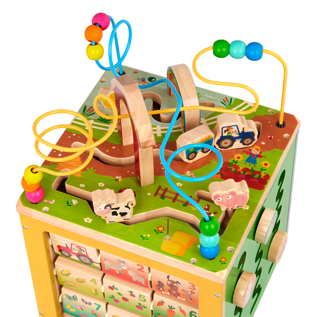 Battat - Barnyard Activity Cube