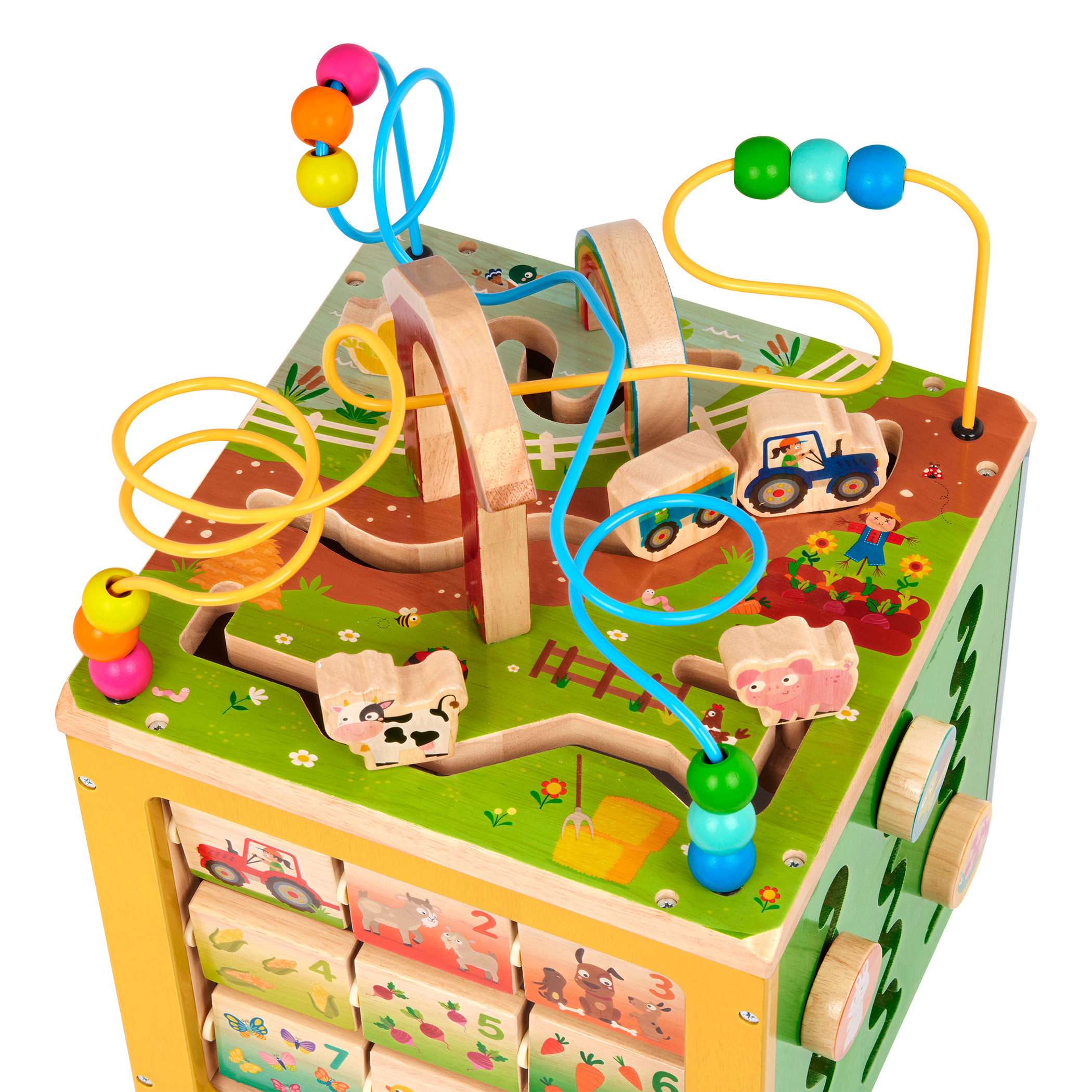 Battat - Barnyard Activity Cube