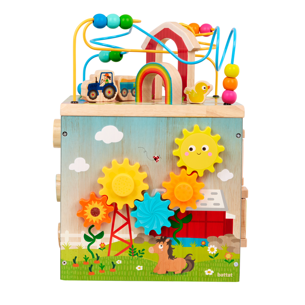 Battat - Barnyard Activity Cube