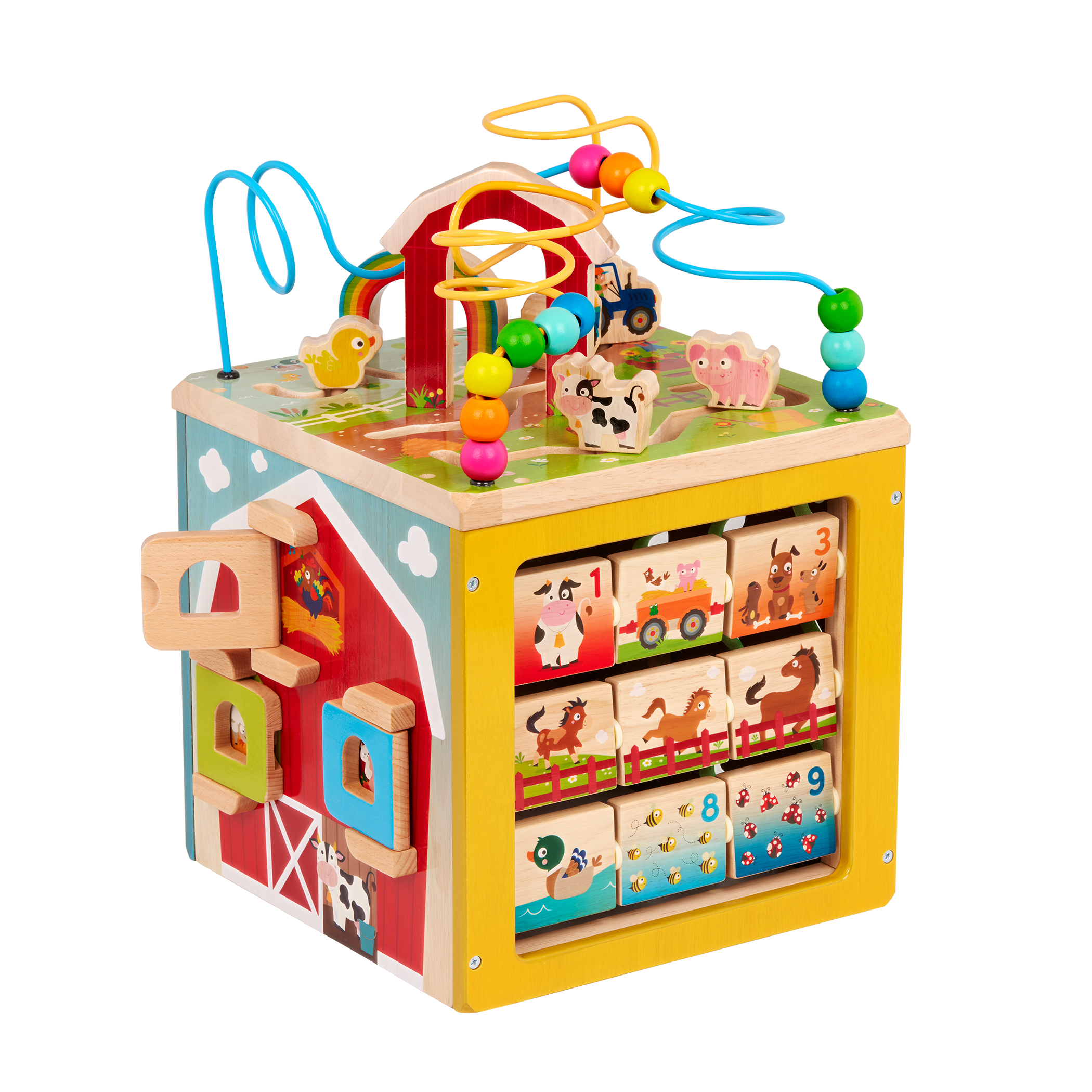 Battat - Barnyard Activity Cube