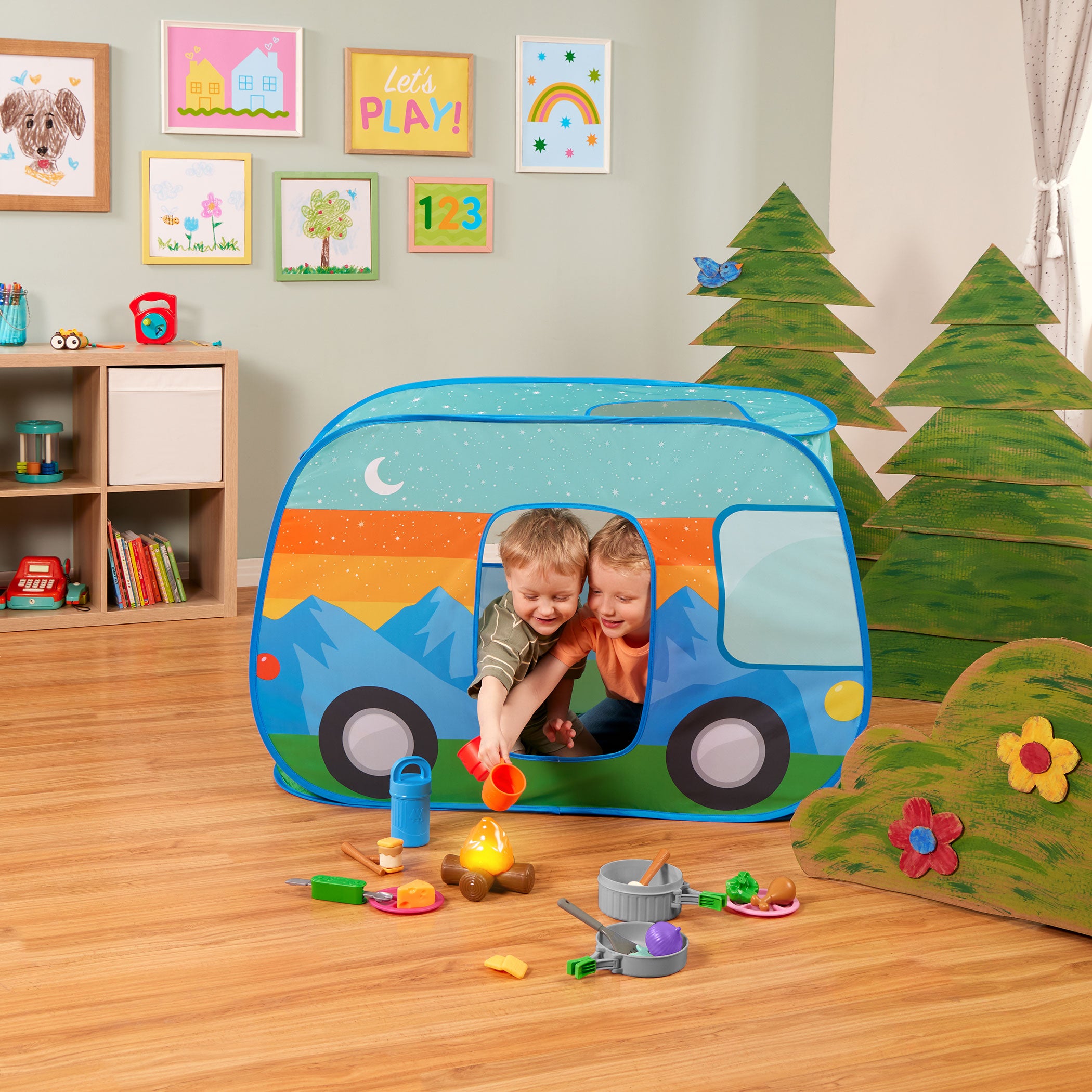 Battat - Happy Camper Pop-Up Tent