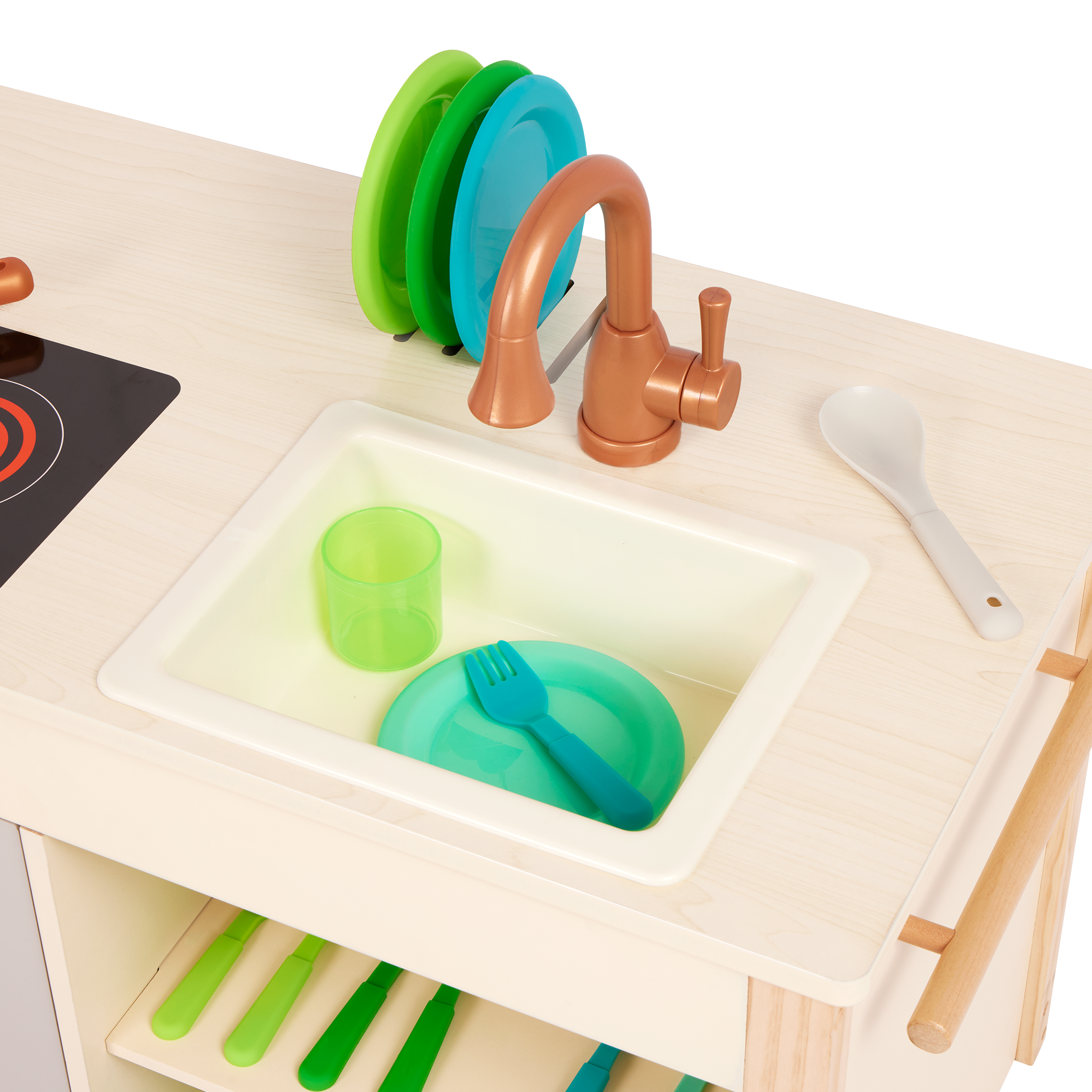 Battat - Two n' One Fun Cookin' Kitchen