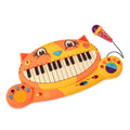 Interactive cat piano and microphone