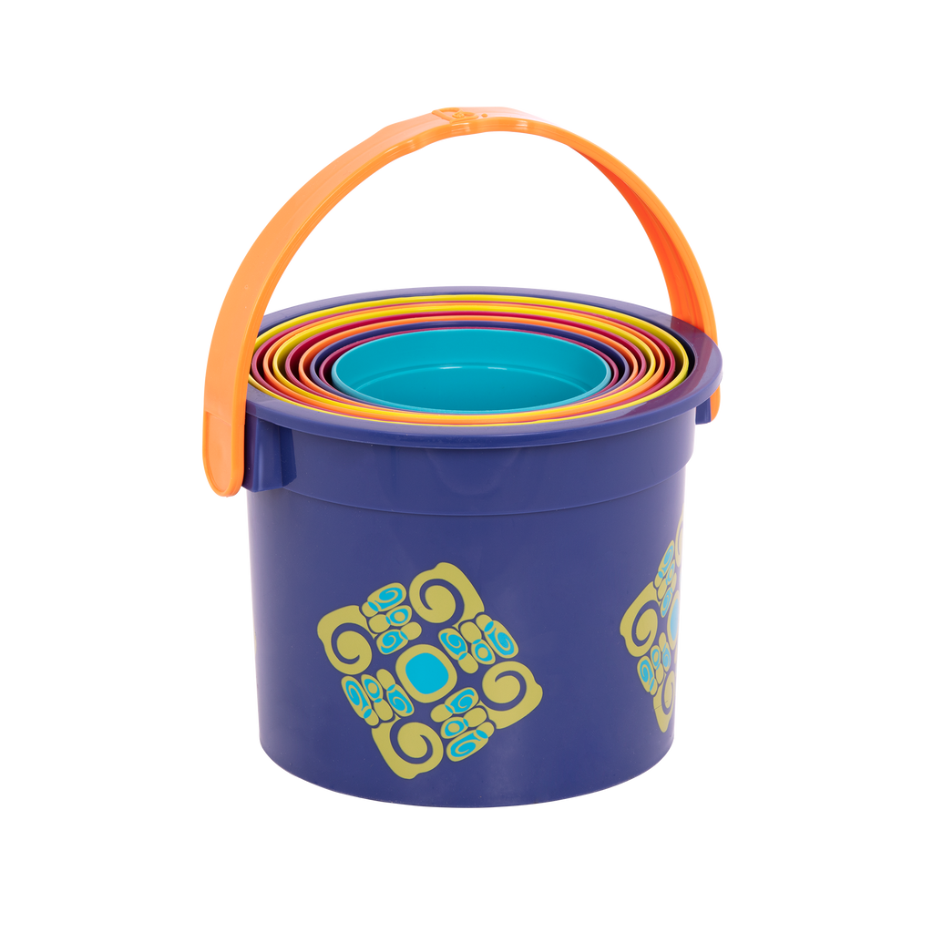 Bazillion Buckets stacking cups