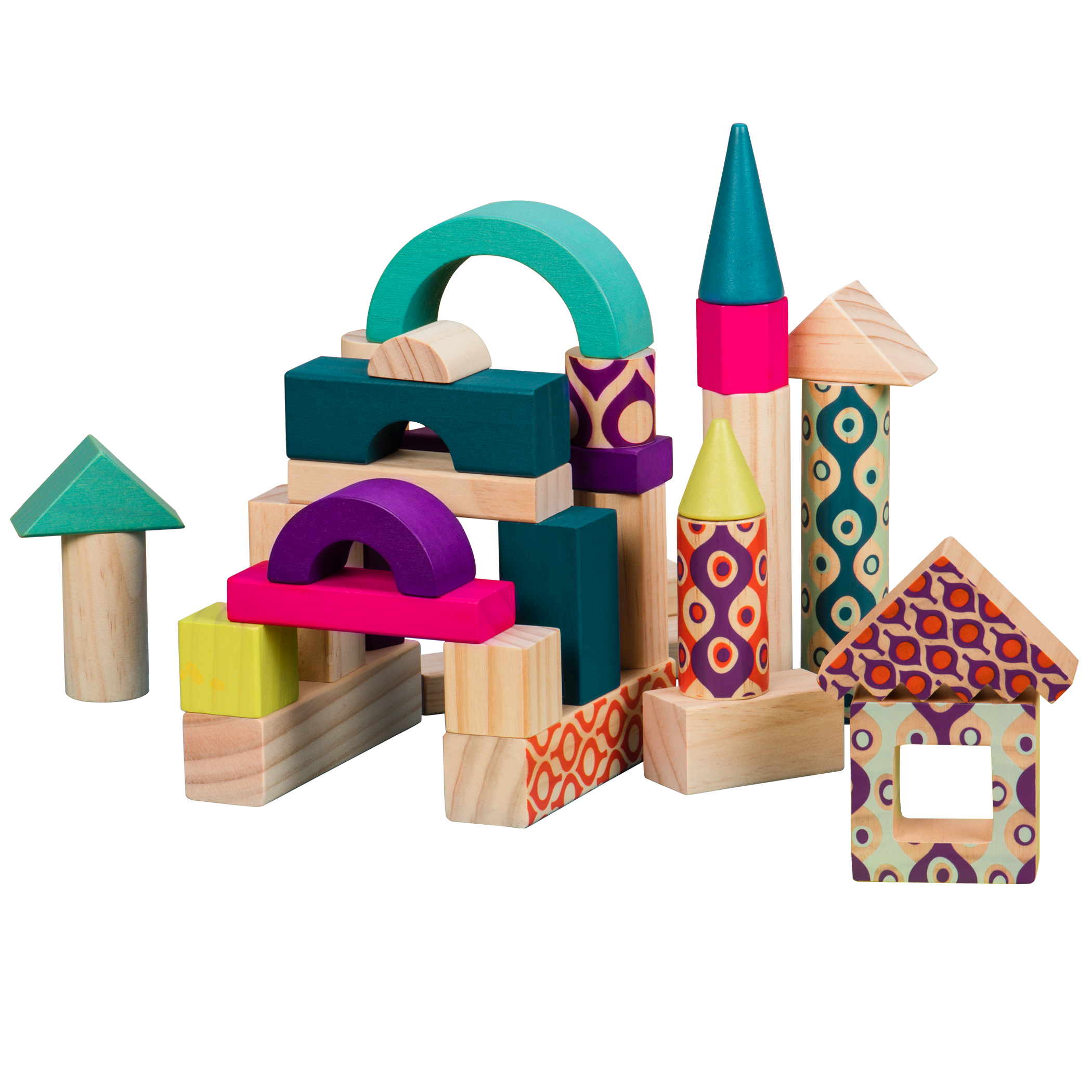 Wood U Build It blocks 