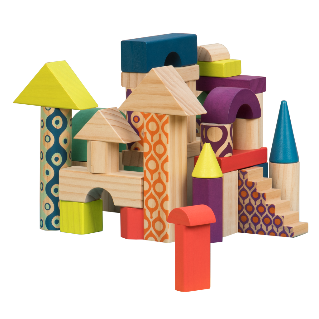 Wood U Build It blocks 