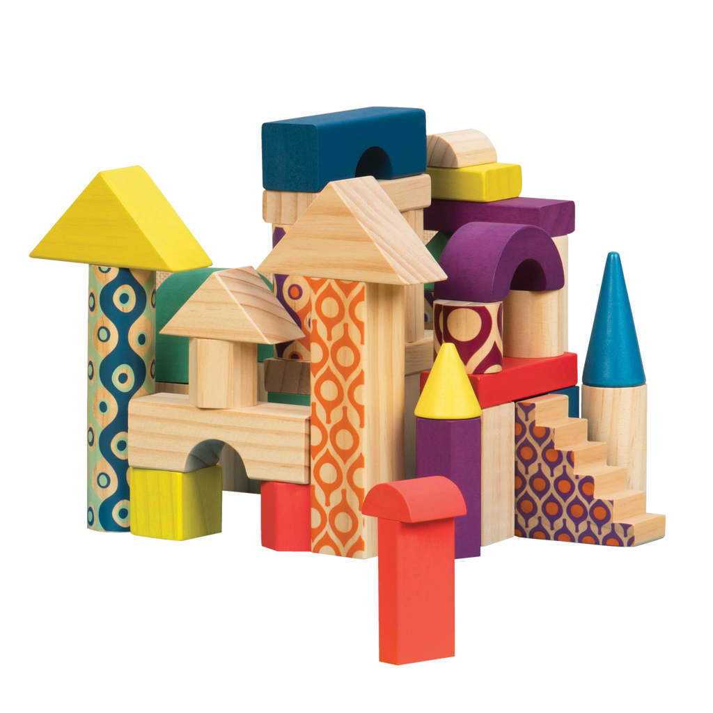 Wood U Build It blocks 