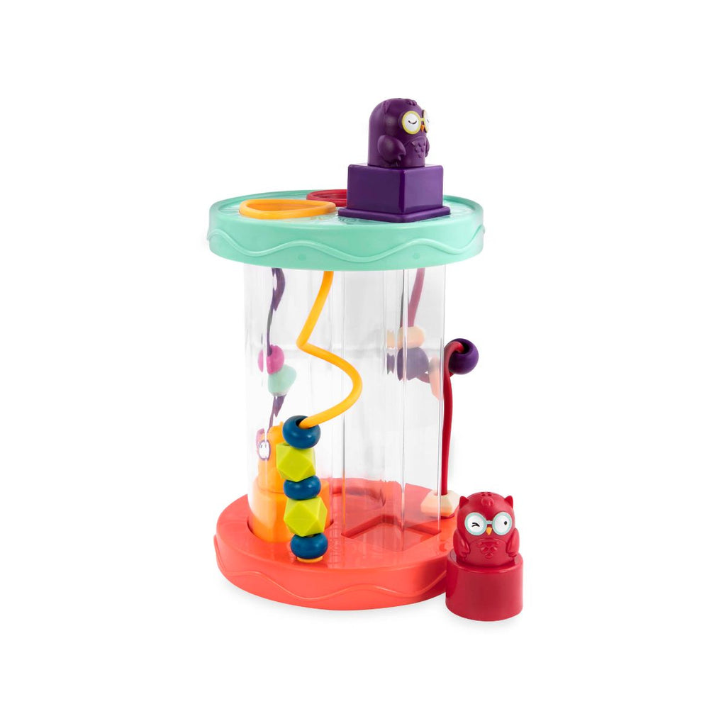 Owl-themed shape sorter