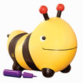 Bouncy bee ride-on with pump