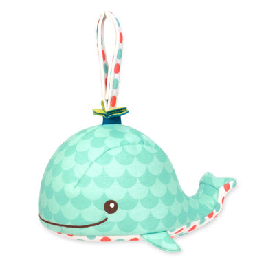 Whale bedtime toy.