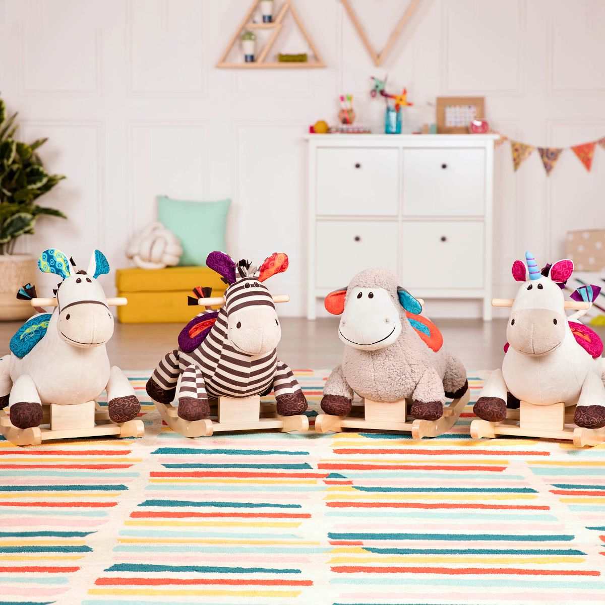 Rocking sheep.