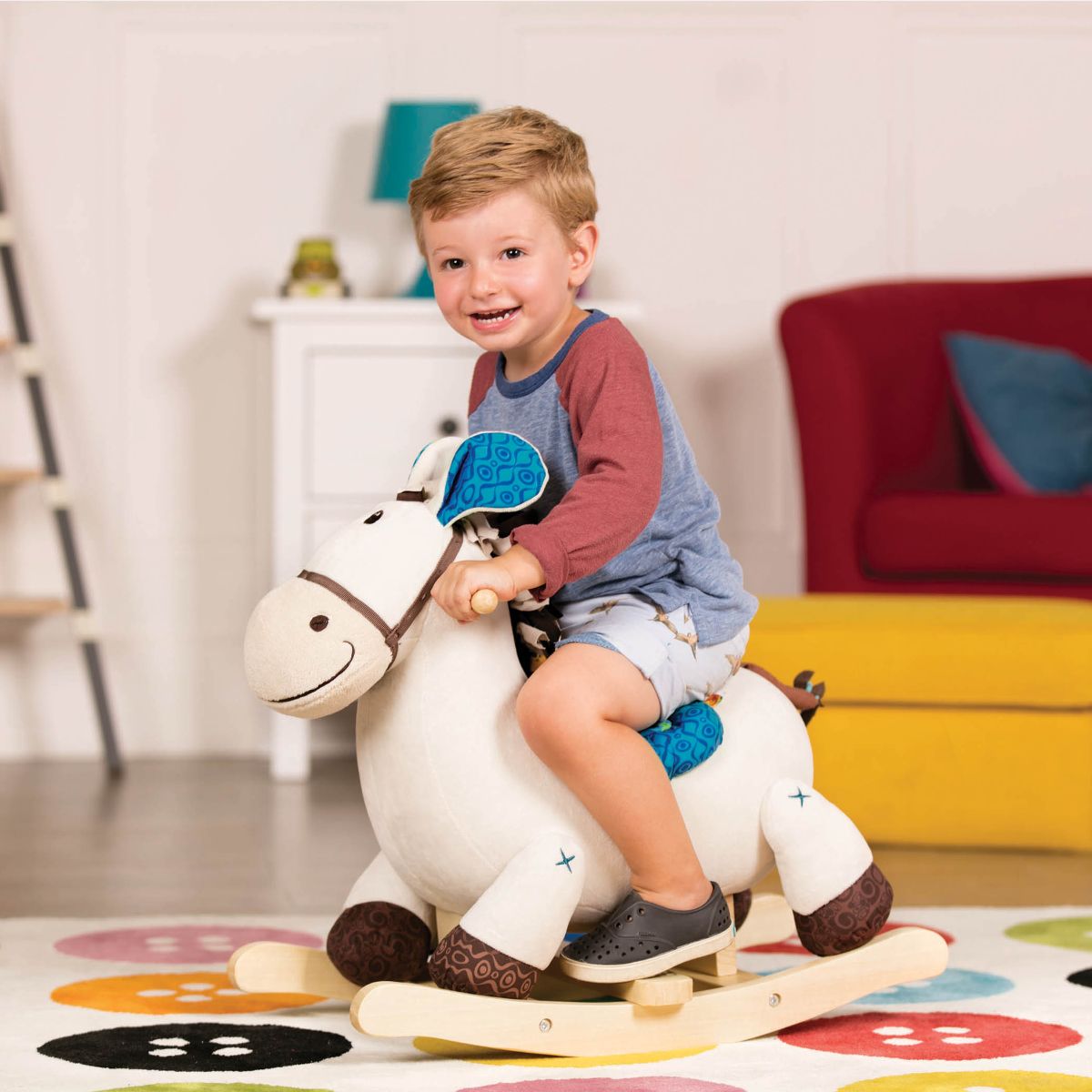 Rocking horse.