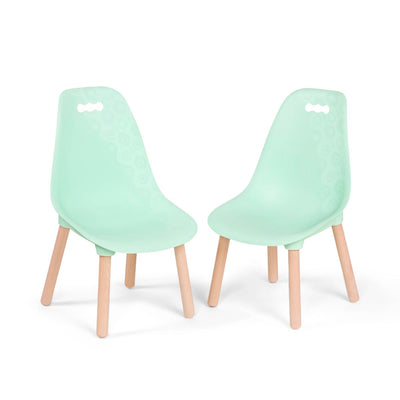 Two mint play chairs