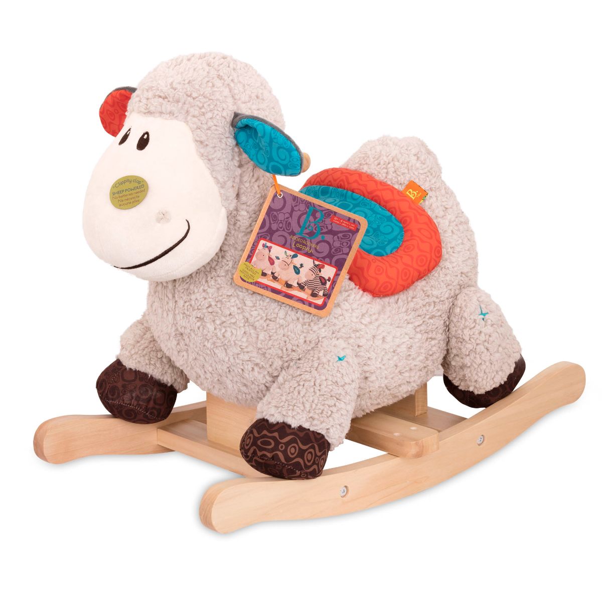Sheep Rocking Toys Rodeo Rocker - Loopsy | Rocking Sheep | B. toys – The Play Room