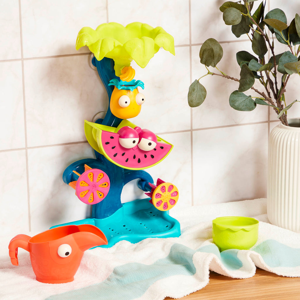 Water wheel toy.