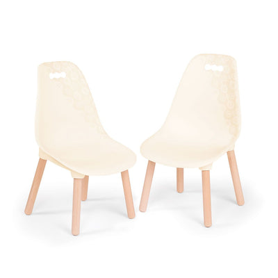 Ivory toy chairs