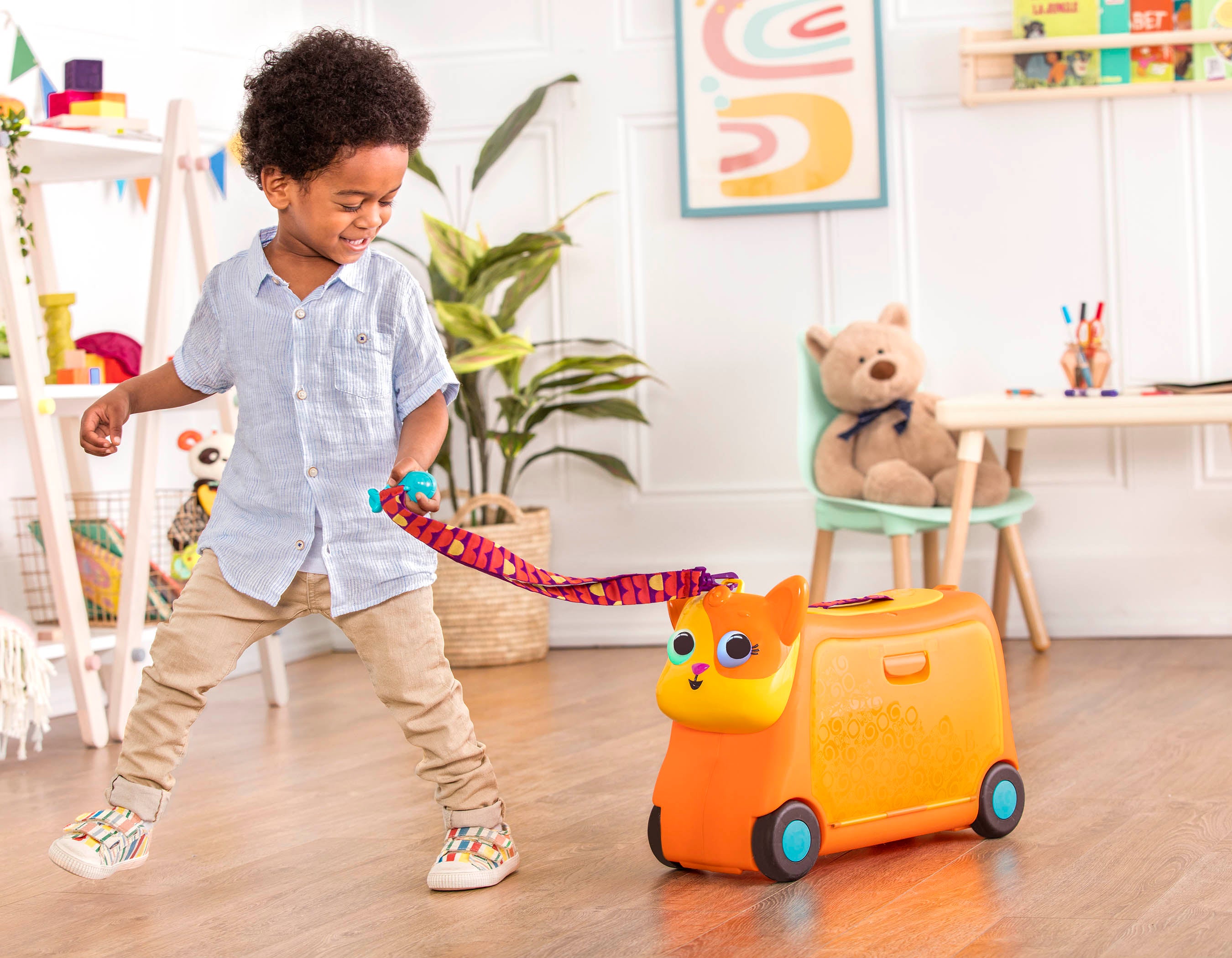 B. toys - Gogo Ride-On, Lolo Kid Suitcase