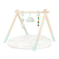 Wooden baby gym.