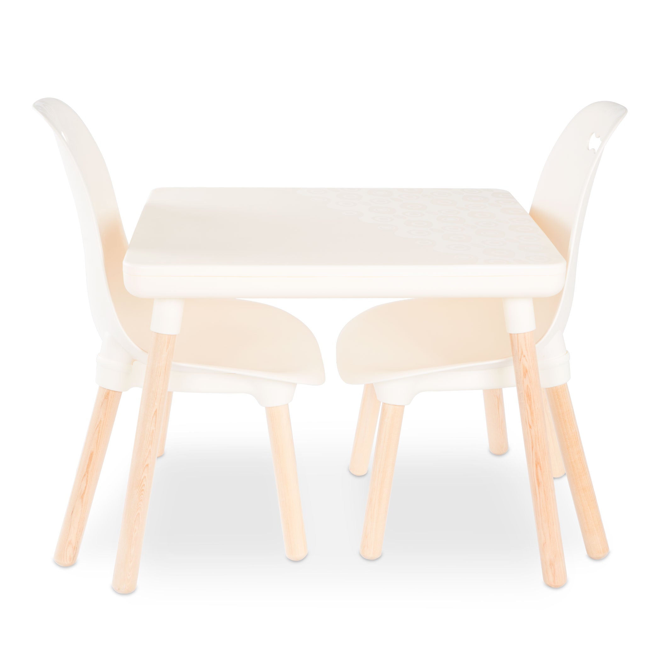 Ivory table and chair set