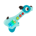 Toy dog guitar.