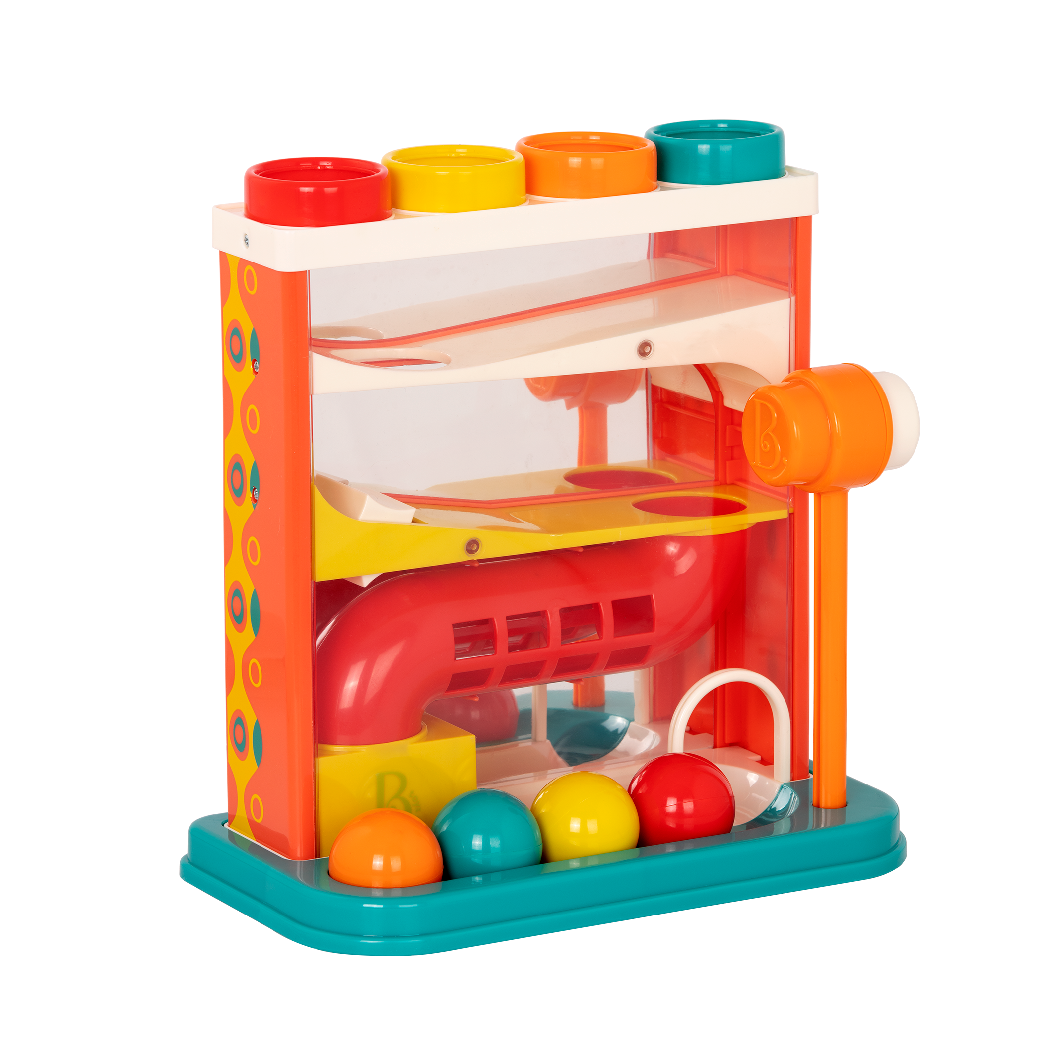 Pound-a-ball toy.