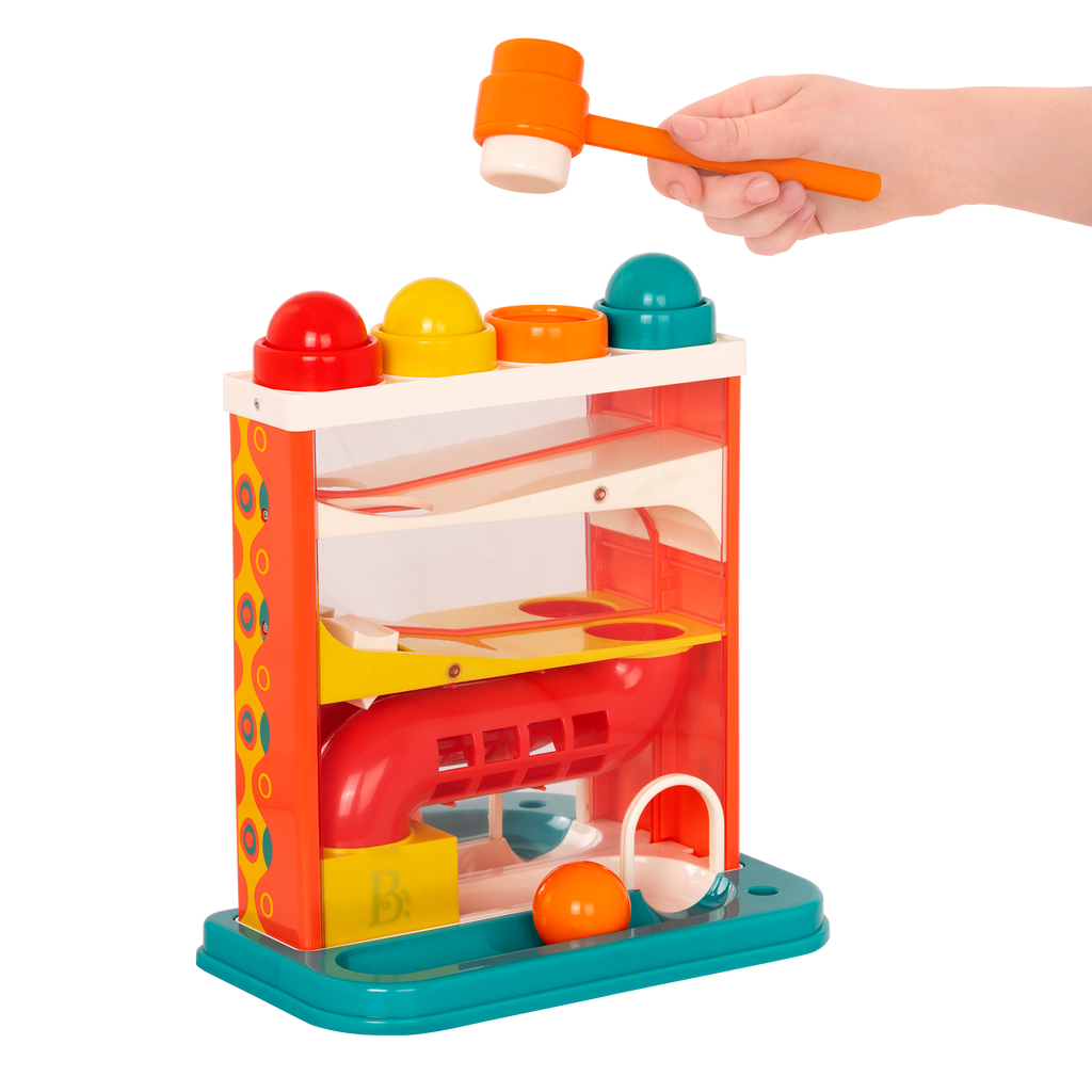 Pound-a-ball toy.