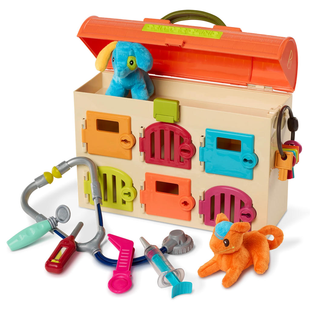 B. toys – Critter Clinic