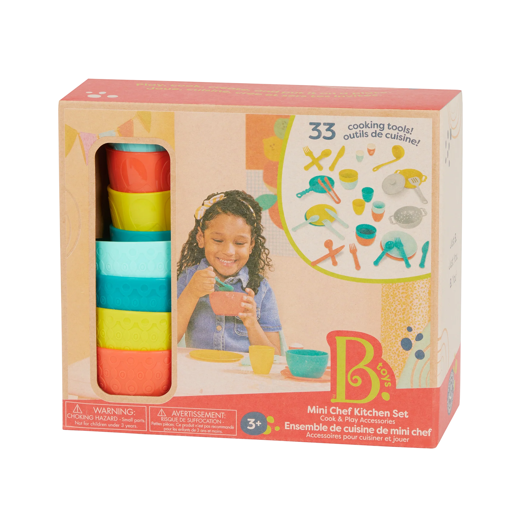 B. toys – Mini Chef Kitchen Set
